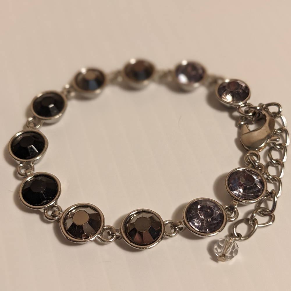 Ombre Gem Adjustable Bracelet